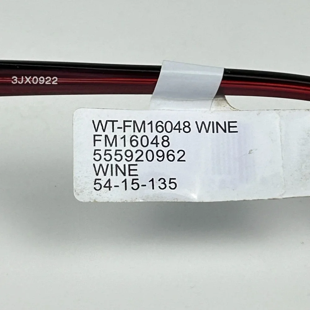 Designer Looks for Less FM16048 Women Eyeglasses Frame Wine Cat Eye 54-15-135 mm